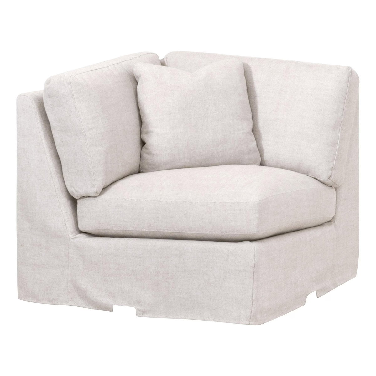Lena Modular Slipcover Corner Chair, Seating by Essentials for Living, 39" width x 34" height x 39" depth View 2