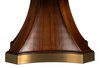 Chelsea Jupe Dining Table, by Sarreid, 4'7" length x 4'7" width x 2'6" height thumbnail 6