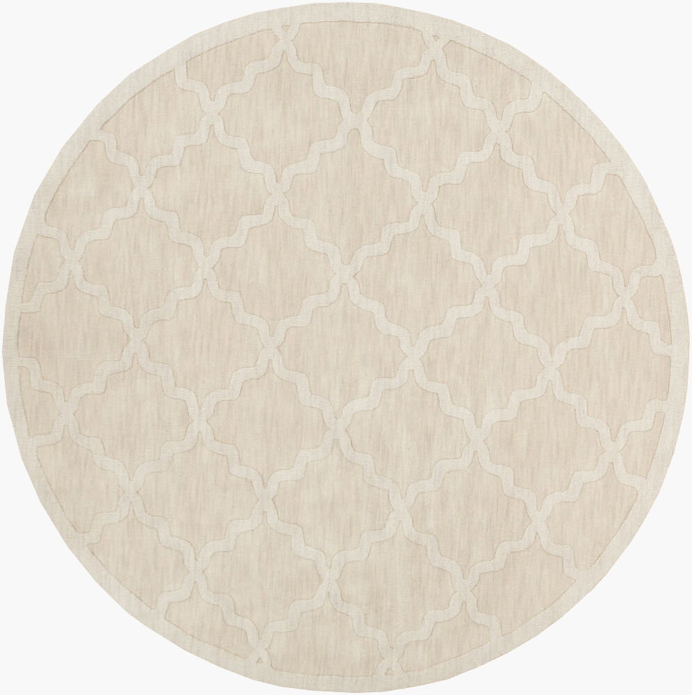 Central Park Handmade Rug, by Surya, 7'9" length x 7'9" width