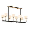 Franconia 8 Light Pendant, by Uttermost, 48" width x 12.5" height x 14" depth thumbnail 8
