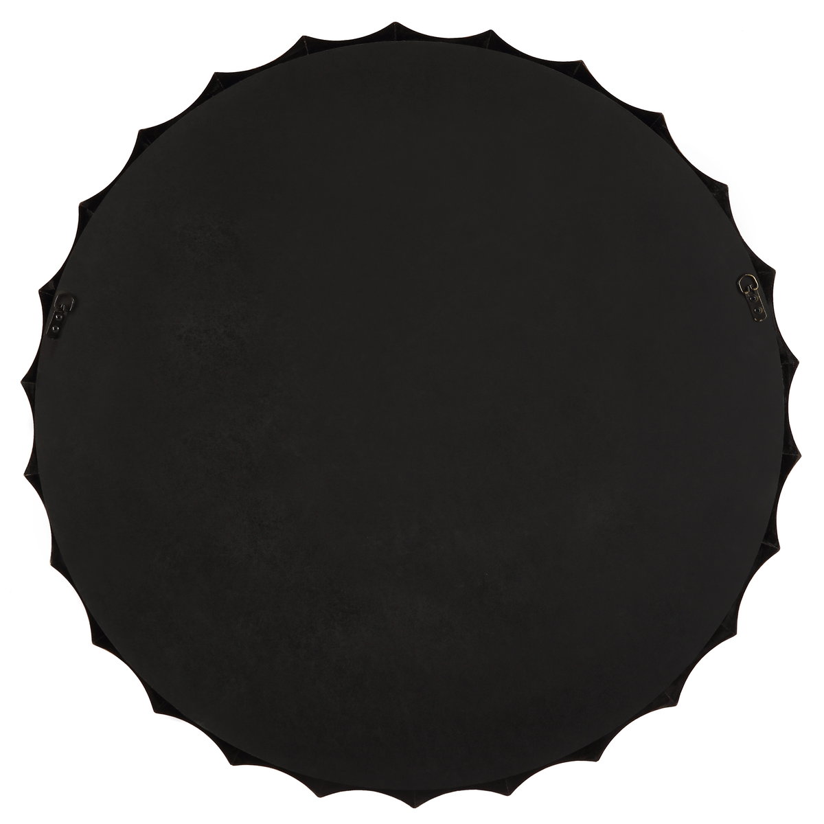 Nacala Round Gold Mirror, by Uttermost, 39.37" width x 39.37" height x 1.69" depth View 8