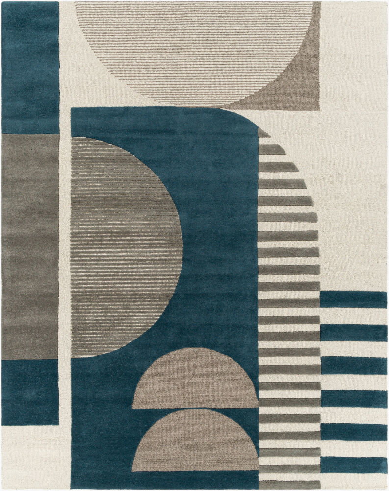 Brooklyn Handmade Rug, by Surya, 1'6" length x 1'6" width