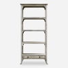 Bridgely Aged White Etagere thumbnail 0