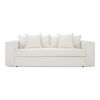 Kiran Sleeper Sofa White thumbnail 0