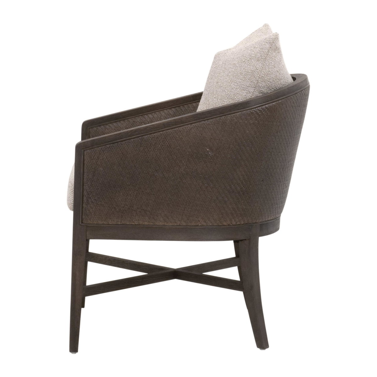 McGuire Arm Chair, Dining Chair by Essentials for Living, 23.5" width x 32" height x 27.5" depth View 3