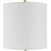 Turret Gold Buffet Lamp, Table Lamp by Uttermost, 10" width x 29.5" height x 10" depth thumbnail 8