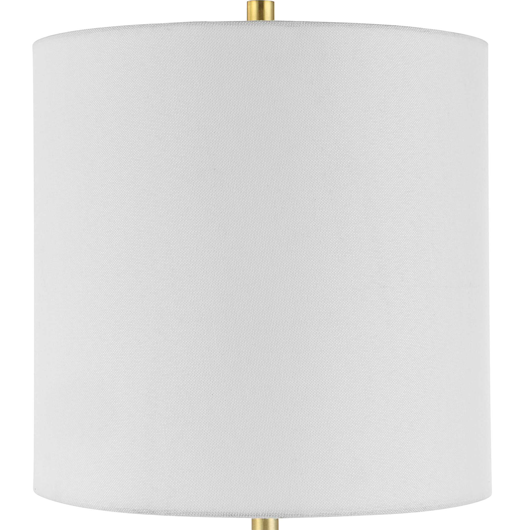 Turret Gold Buffet Lamp large image 