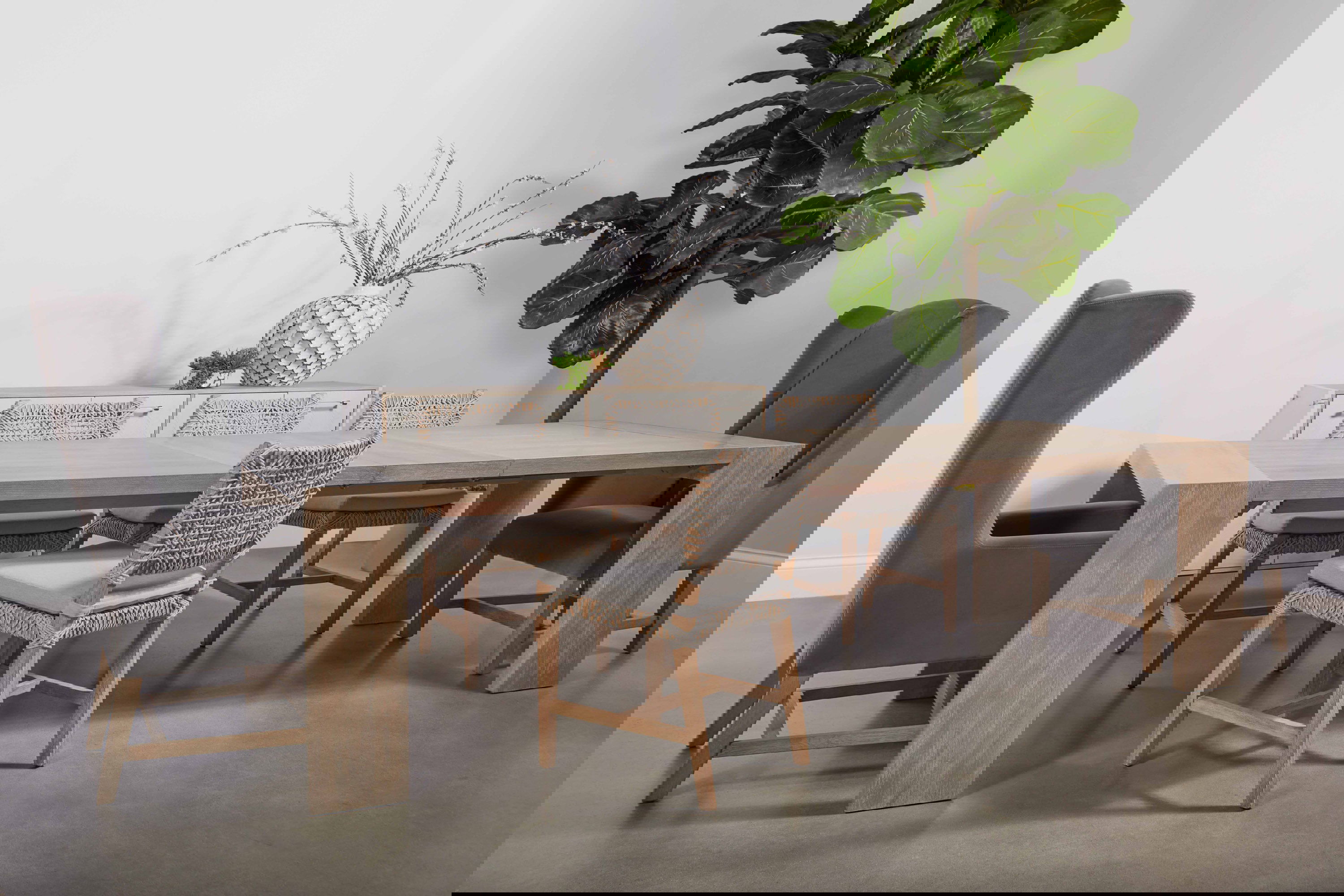 Tropea Extension Dining Table, by Essentials for Living, 82" width x 30" height x 42" depth View 16