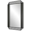 Amherst Black Iron Mirror, by Uttermost, 23.75" width x 36.5" height x 1.5" depth thumbnail 5