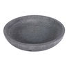 Ashen Earth Outdoor Bowl, Decorative by Uttermost, 16" width x 3.5" height x 16" depth thumbnail 5