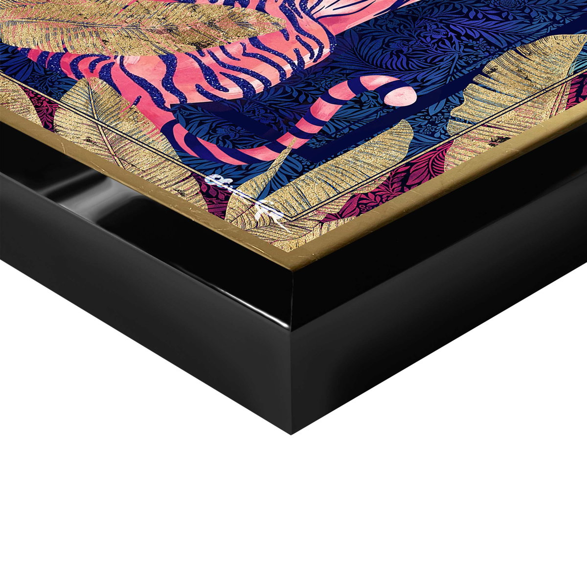 Deep Neon Jungle Cat (No Embellishment), Art by Oliver Gal,  30x45 View 7