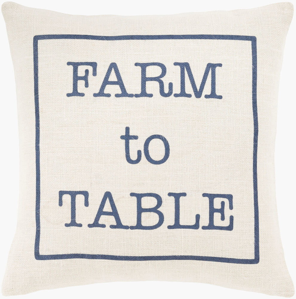 Circa Accent Pillow Poly, Decorative Pillow by Surya, 18" length x 18" width