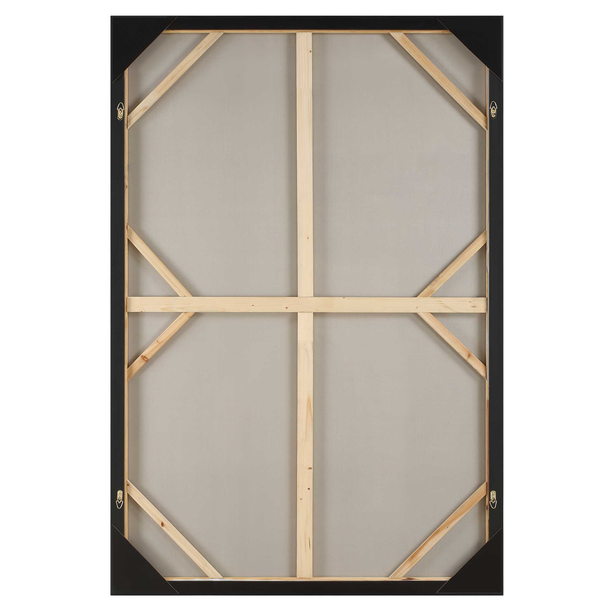 Fair Trade Geometric Abstract Art, Painting by Uttermost, 49.7" width x 73.7" height x 1.5" depth View 7