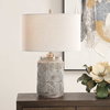 Graydon Gray Table Lamp, by Uttermost, 1'5" width x 2'0.5" height x 1'5" depth thumbnail 2