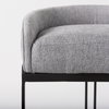 Hollyfield Low Back 32.7in Seat Counter Stool | II Gray Fabric with Bar, Counter & Bar Stool by Mercana, 20.5" length x 19.7" width x 32.7" height thumbnail 9