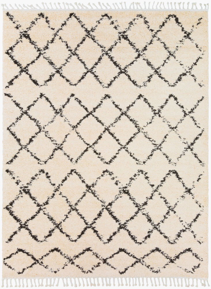 Berber Shag Machine Woven Rug, by Surya, 13'11.32" length x 10'0.08" width