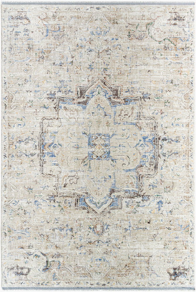 Rivaldo Machine Woven Rug, by Surya, 10'0.08" length x 7'10.49" width