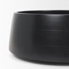 Kadara Black Solid Wood Decorative Bowl, by Mercana, 14" length x 14" width x 5.5" height thumbnail 7
