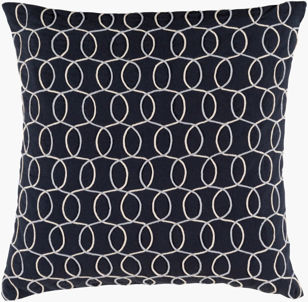 Solid Bold II Accent Pillow, Decorative Pillow by Surya, 18" length x 18" width
