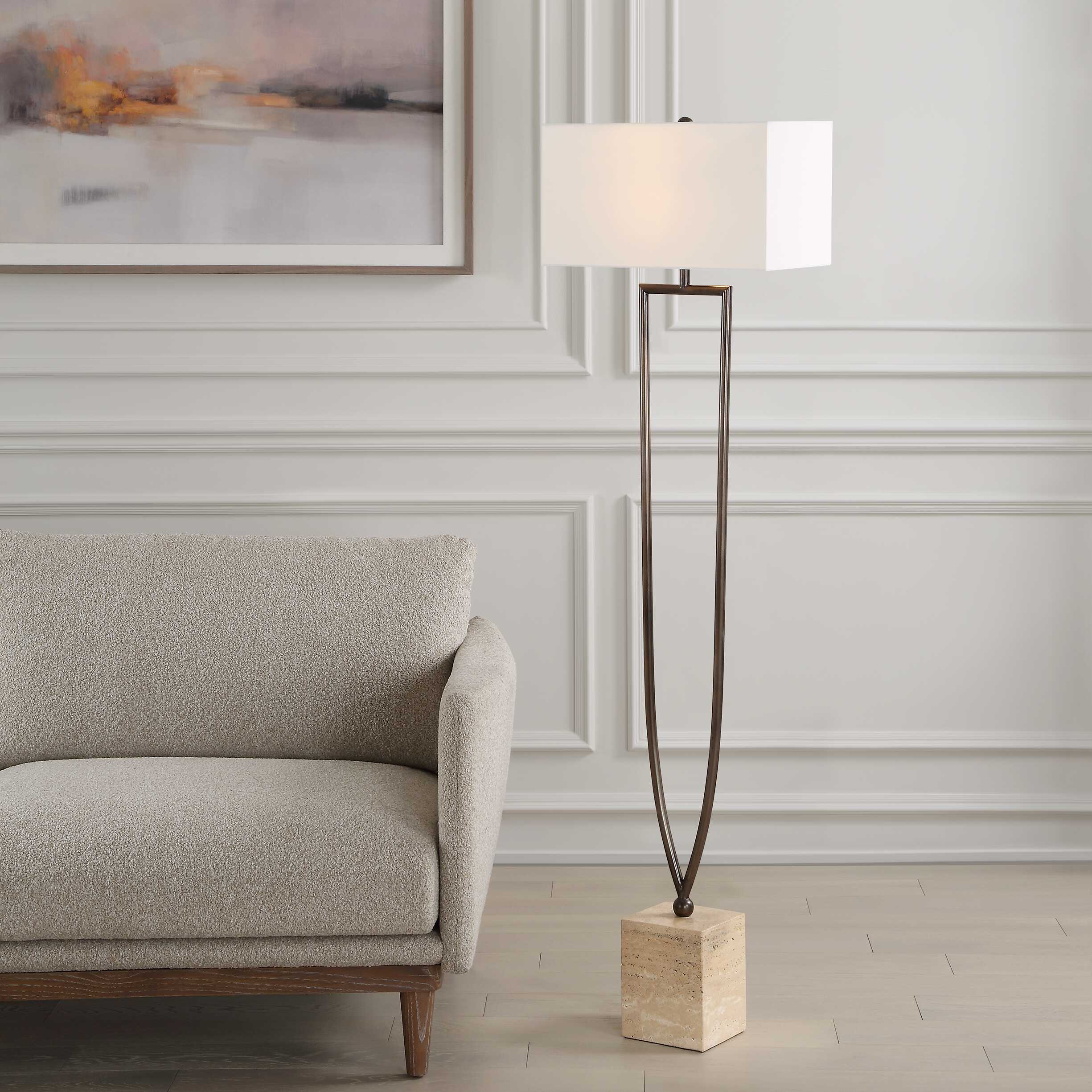 Fork In The Road Floor Lamp large image 