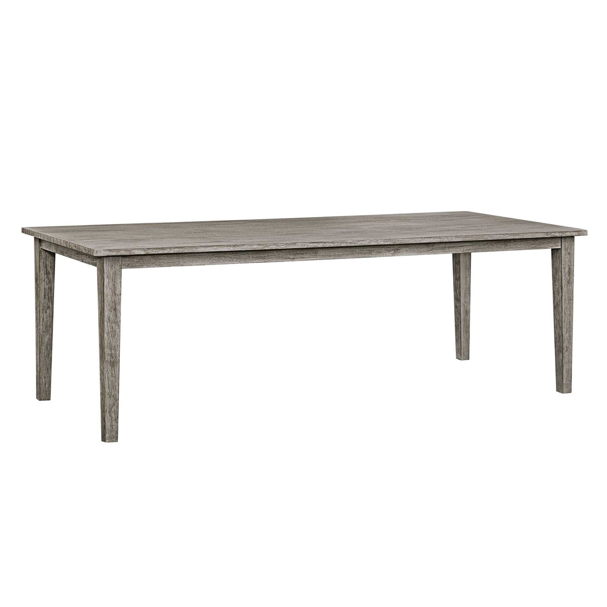 Forsyth Dark Gray Outdoor Dining Table, Outdoor Table by Uttermost, 7'8" width x 2'6.4" height x 3'3" depth View 7