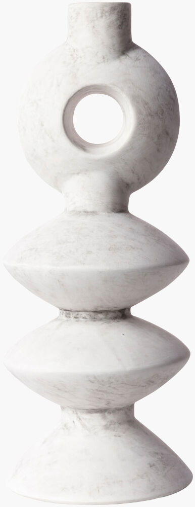 Yagya Vase, by Surya, 7" width x 16" height