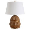 Reed Honey Rattan Table Lamp thumbnail 3