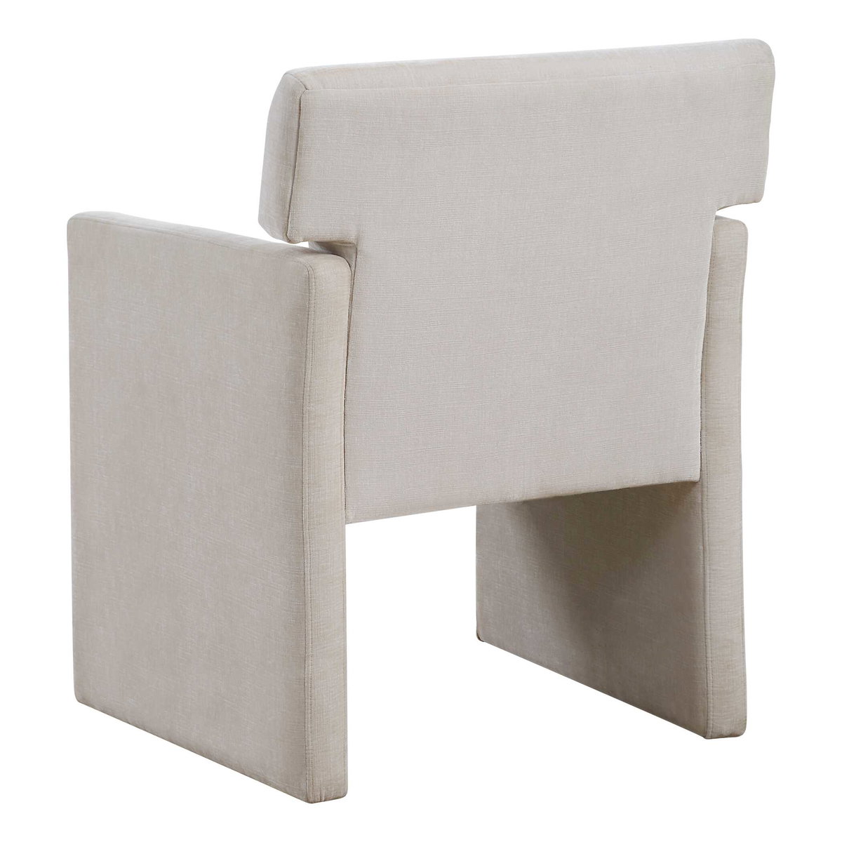 Colette Ivory Dining Chair, by Uttermost, 24" width x 32.5" height x 26.5" depth View 8