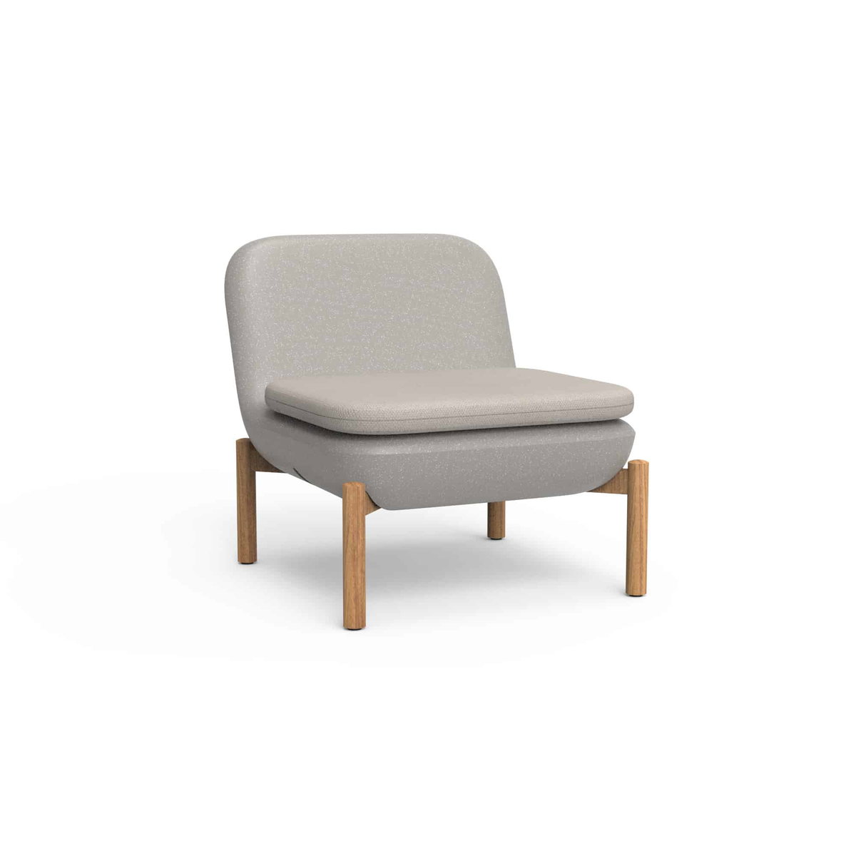 Inou Elements Base Unit Add-on, Outdoor Furniture by Crescent Garden, 2'3.8" width x 2'2.4" height x 2'1.3" depth View 5