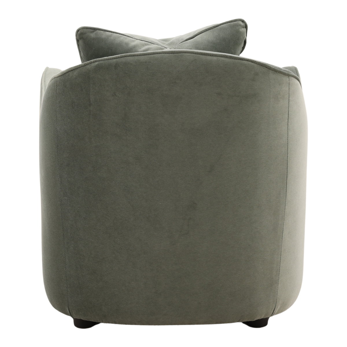 Elissa Occasional Chair Green, Accent Chair by Dovetail, 29" width x 30.5" height x 33.5" depth View 4