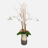 Earthbound Orchid With Vase, Artificial Plants & Flower by Uttermost, 32" width x 44" height x 12" depth thumbnail 1
