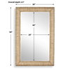 Twisted Seagrass Large Mirror, by Uttermost, 38" width x 58" height x 2.5" depth thumbnail 3