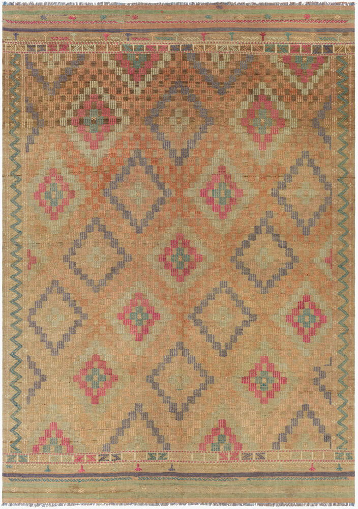 Antique One of a Kind Handmade Rug large image 