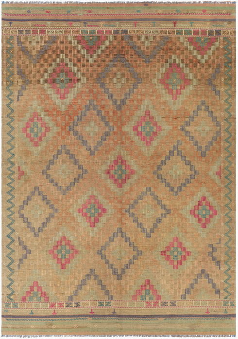 Antique One of a Kind Handmade Rug