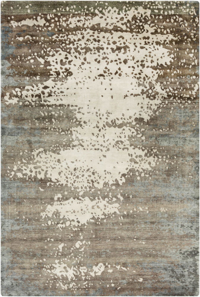 Slice of Nature Handmade Rug, by Surya, 1'6" length x 1'6" width