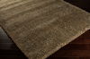 Luxury Shag Machine Woven Rug, by Surya, 2'11" length x 1'10" width thumbnail