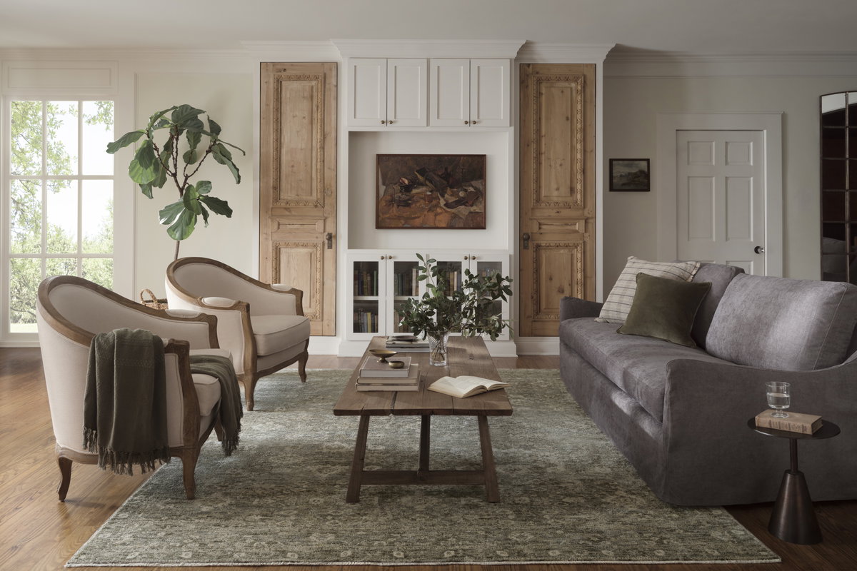 Magnolia Home by Joanna Gaines x Loloi Junie Rug, 5'3" length x 5'3" width View 3