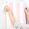 Disney Princess Silk Stripe Pink Wallpaper, by York Wall, 33' length x 1'8.5" width x 0.02" depth thumbnail 4