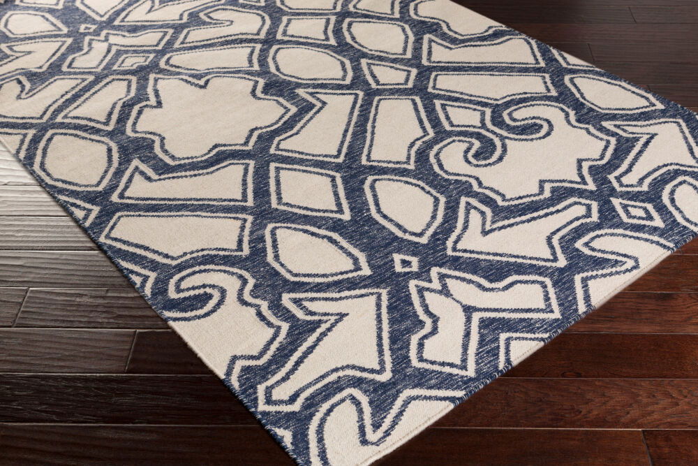 Paddington Handmade Rug, by Surya, 5'3" length x 3'3" width