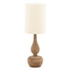 Noir Table Lamp Light Brown, by Dovetail, 12" width x 36.85" height x 12" diameter x 12" depth thumbnail 1