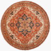 Zeus Handmade Rug, by Surya, 8' length x 8' width thumbnail
