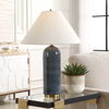 Mayetta Deep Blue Table Lamp thumbnail 1