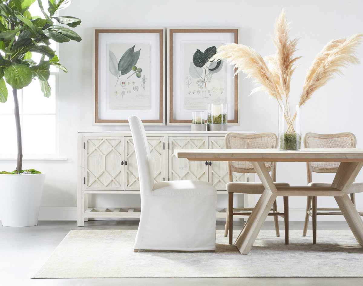 Levi Slipcover Dining Chair, Set of 2, by Essentials for Living, 22" width x 40.5" height x 26" depth View 17