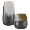 Desert Wind Glass Vases Set/2, Decorative by Uttermost, 6.5" width x 12.25" height x 6.5" depth thumbnail 1