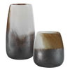 Desert Wind Glass Vases Set/2, by Uttermost, 6.5" width x 12.25" height x 6.5" depth thumbnail 1