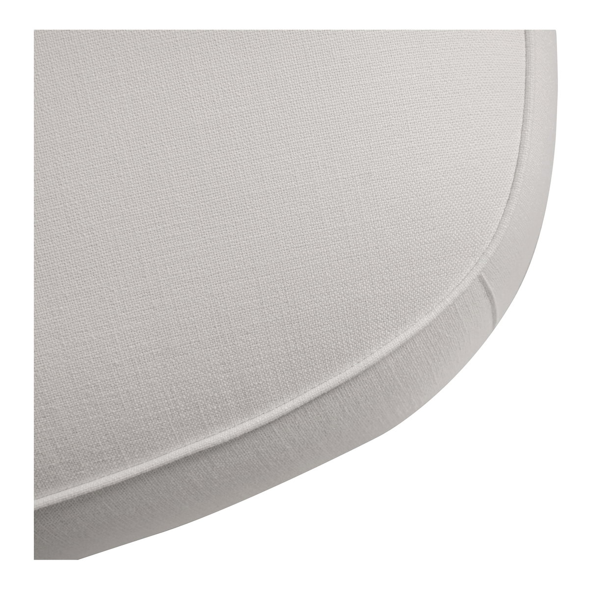 Marion Square Ottoman White, by Moe's Home, 42" width x 16" height x 42" depth View 5