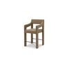 Elise Counter Stool Ochre, Counter & Bar Stool by Moe's Home, 22" width x 39.4" height x 22.4" depth thumbnail 3