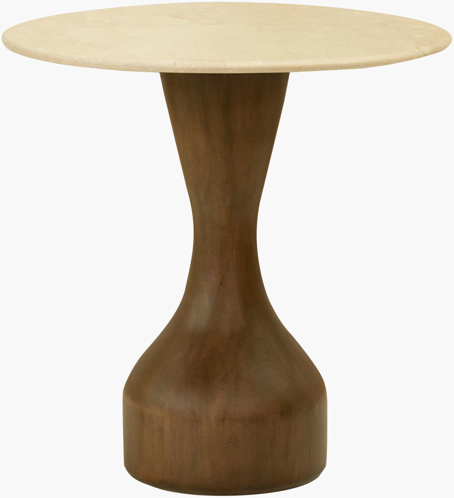 Mila Rose End Table, Side & End Table by Surya, 24" width x 24" height
