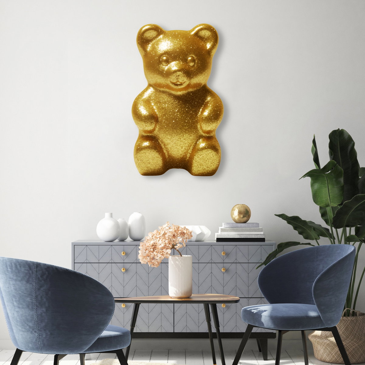 Gummy Bear Gold (No Embellishment), Art by Oliver Gal,  15x10 View 4