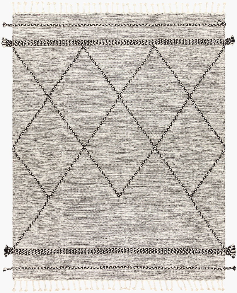 Zanafi Handmade Rug, by Surya, 1'6" length x 1'6" width
